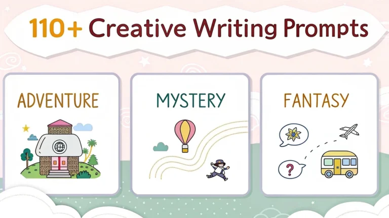 110+ Creative Writing Prompts for Middle School Students